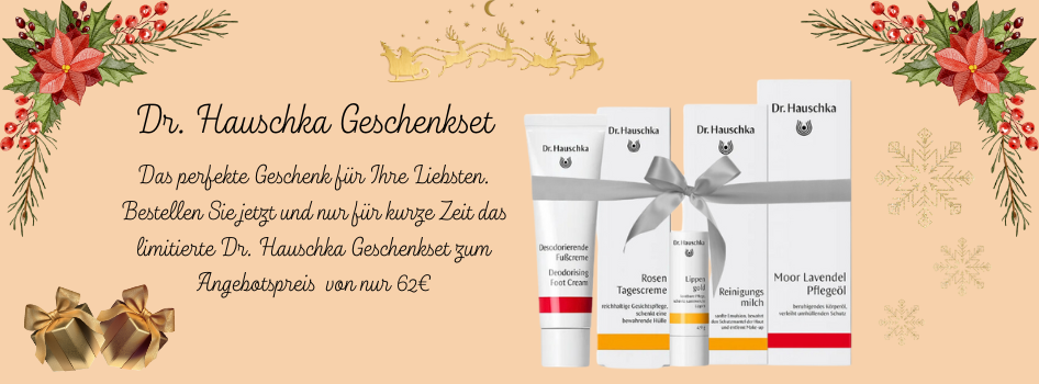 Geschenkidee mit beliebten Kosmetikprodukten von Dr.Hauschka